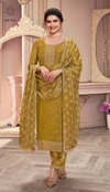 Saanjh By Vinay Kuleesh Silk Georgette Embroidered Salwar Kameez Manufacturers
